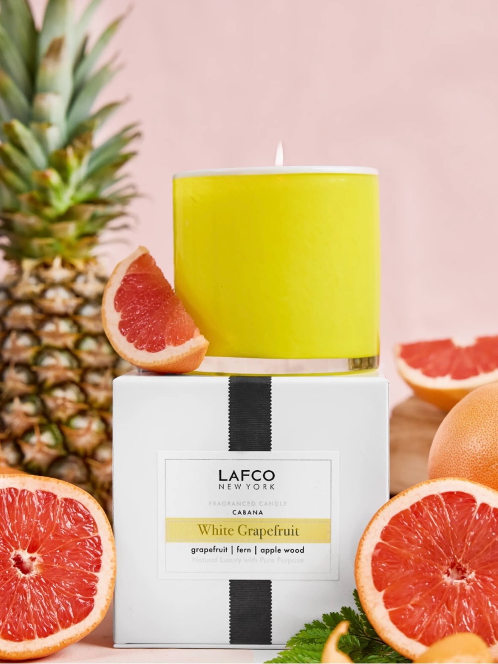 LAFCO White Grapefruit Yellow Vessel